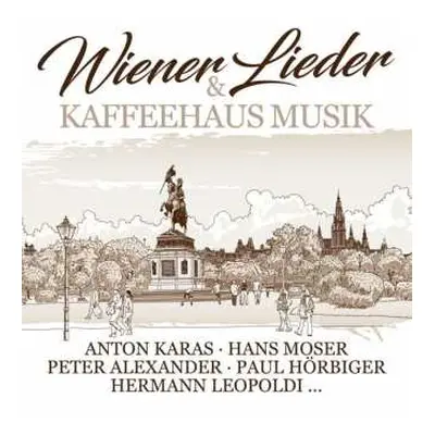 3CD Various: Wiener Lieder & Kaffeehaus Musik