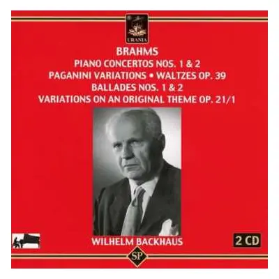 CD Johannes Brahms: Klavierkonzerte Nr.1 & 2