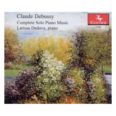 4CD Claude Debussy: Complete Solo Piano Music