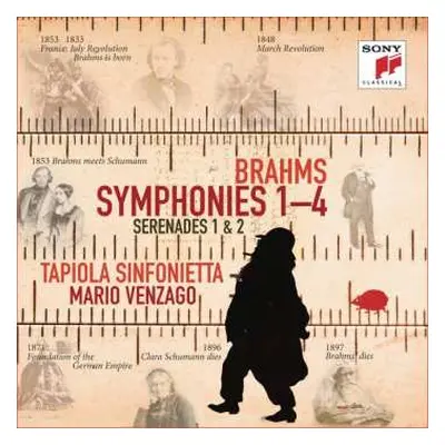 3CD Johannes Brahms: Symphonies Nos. 1-4 / Serenades