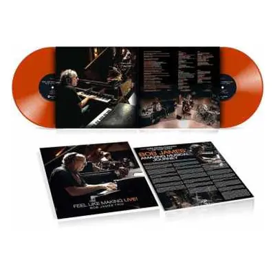 2LP Bob James Trio: Feel Like Making LIVE! (Limited Orange Colour) LTD | NUM | CLR