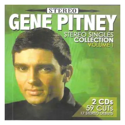 CD Gene Pitney: Stereo Singles Collection 1