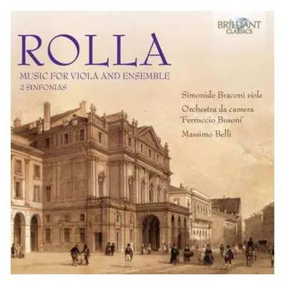 CD Alessandro Rolla: Music For Viola And Orchestra · 2 Sinfonias