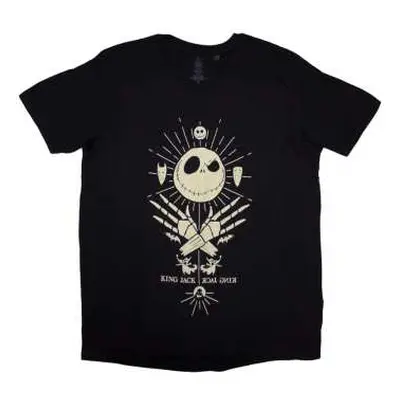 The Nightmare Before Christmas Unisex T-shirt: King Jack (medium) M