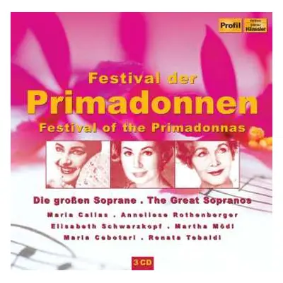 3CD Various: Festival Der Primadonnen (Festival Of The Primadonnas)