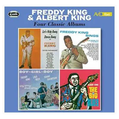 2CD Freddie King & Albert King: Four Classic Albums