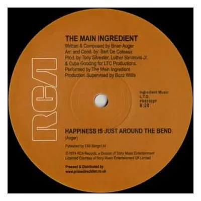 LP The Main Ingredient: Happiness Is Just Around The Bend / Evening Of Love