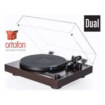 DUAL CS 618Q High End Ořech + Ortofon 2M QUINTET RED (MM)