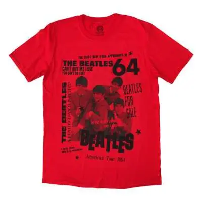 The Beatles Unisex T-shirt: 1964 (medium) M