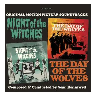 CD Sean Bonniwell: Night Of The Witches / The Day Of The Wolves Original Motion Picture Soundtra