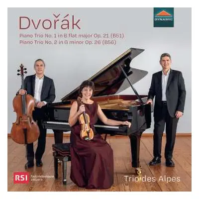 CD Antonín Dvořák: Klaviertrios Nr.1 & 2 (op.21 & 26)