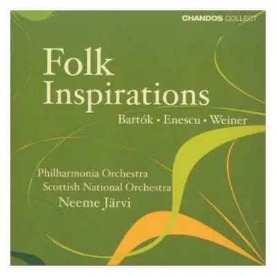 CD Béla Bartók: Folk Inspirations