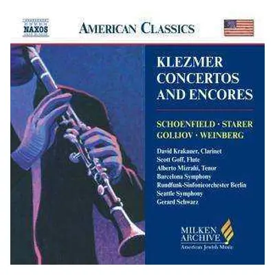 CD Osvaldo Golijov: Klezmer Concertos and Encores