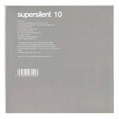 LP Supersilent: 10