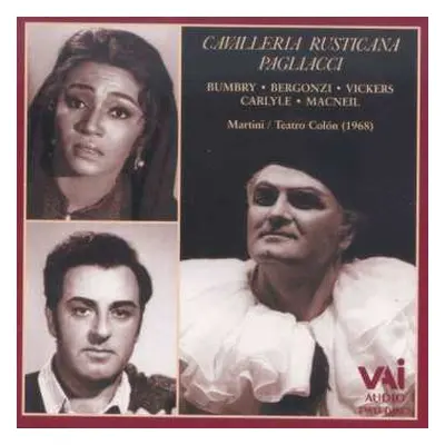 2CD Pietro Mascagni: Cavalleria Rusticana - Pagliacci