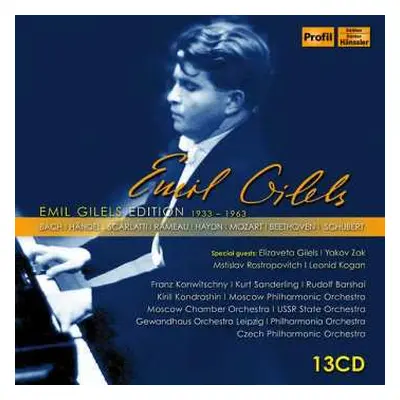 13CD Emil Gilels: Emil Gilels Edition