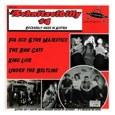 SP Fia Sco & The Majestics: Schnitzelbilly #4 Rockabilly Made In Austria LTD | NUM | CLR