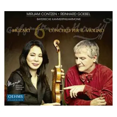 2CD Wolfgang Amadeus Mozart: 6 Concerti Per Il Violino