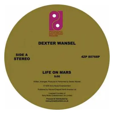 LP Dexter Wansel: Life On Mars / The Sweetest Pain LTD