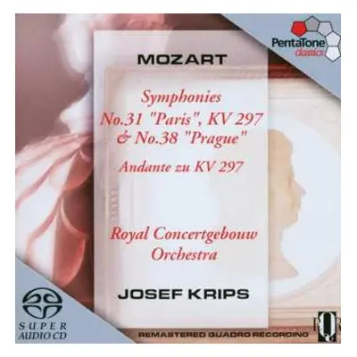 SACD Wolfgang Amadeus Mozart: Symphonies No.31 "Paris", KV 297 & No.38 "Prague" • Andante Zu KV 