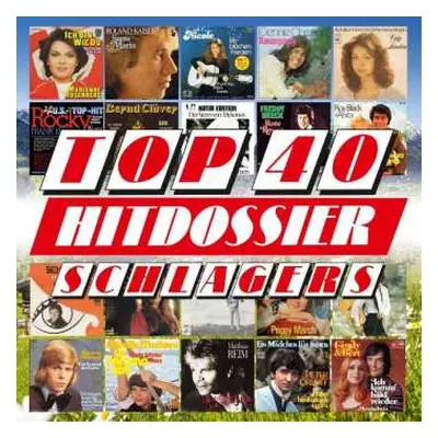 4CD Various: Top 40 Hitdossier Schlagers