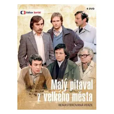 4DVD Tv Seriál: Malý pitaval z velkého města (remastr