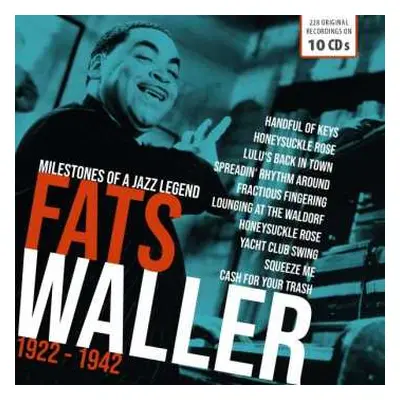 10CD/Box Set Fats Waller: Fats Waller (Milestones Of A Jazz Legend 1922–1942)