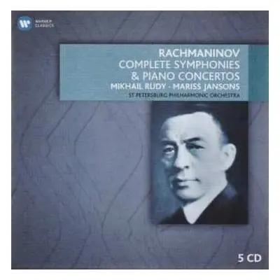 5CD Mariss Jansons: Rachmaninov Complete Symphonies & Piano Concertos