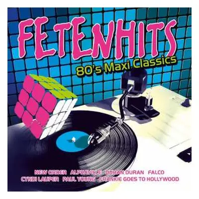 3CD Various: Fetenhits - 80's Maxi Classics DIGI