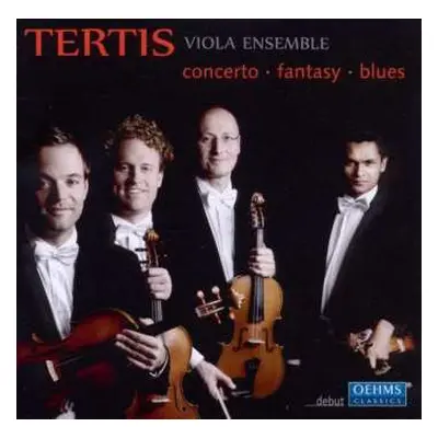 CD Tertis Viola Ensemble: Concerto • Fantasy • Blues