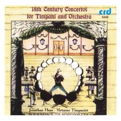 CD Johann Caspar Ferdinand Fischer: 18th Century Concertos For Timpani And Orchestra