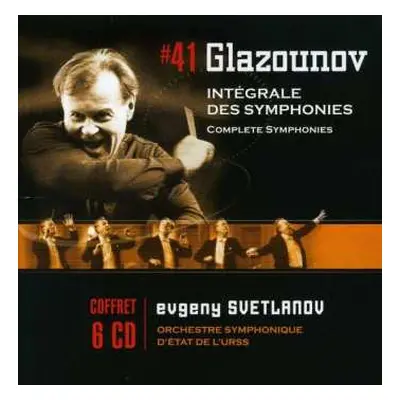 6CD Alexander Glasunow: Symphonien Nr.1-8