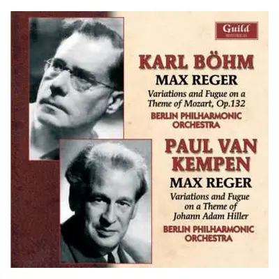 CD Max Reger: Hiller-variationen Op.100