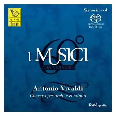 CD Antonio Vivaldi: Concerti Für Streicher Rv 114,119,123,127,151,156,157,158,163