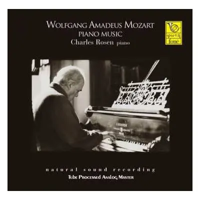 LP Charles Rosen: Wolfgang Amadeus Mozart Piano Music (Charles Rosen Piano) LTD