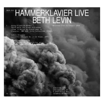 CD Beth Levin: Hammerklavier Live