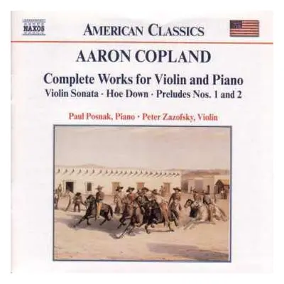 CD Aaron Copland: Complete Works For Violin And Piano