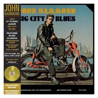 LP John Paul Hammond: Big City Blues - Yellow