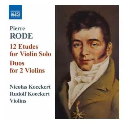 CD Pierre Rode: Etüden Nr.1-12 Für Violine Solo