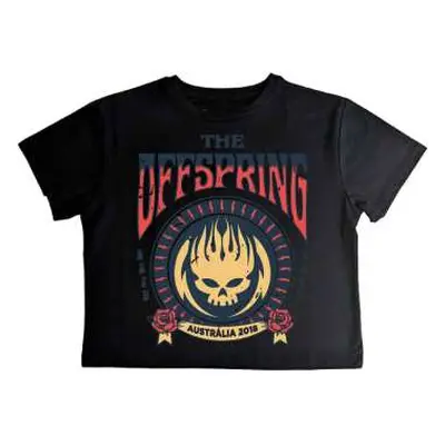 The Offspring Ladies Crop Top: Australia 2018 (x-small) XS