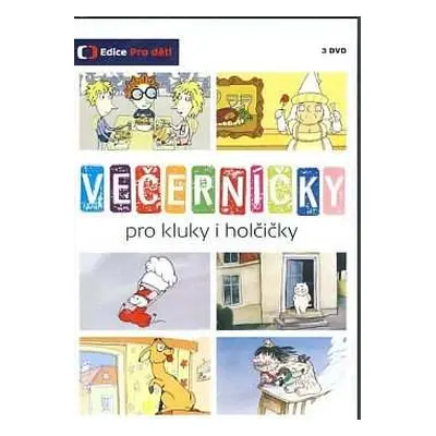 3DVD Tv Seriál: Večerníčky pro kluky i holčičky