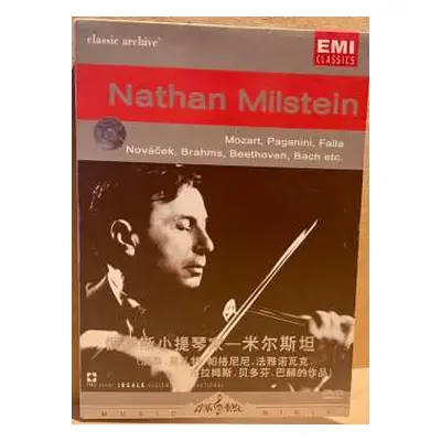 CD Nathan Milstein: Mozart, Bach, Beethoven, Paganini, Stravinsky, Ries, Paradis