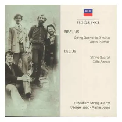 CD Fitzwilliam String Quartet: Sibelius: String Quartet • Delius: String Quartet - Cello Sonata