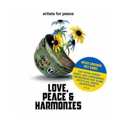 2CD Artists For Peace: Love, Peace & Harmonies