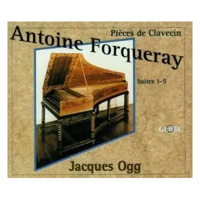 CD Antoine Forqueray: Suiten Für Cembalo Nr.1-5