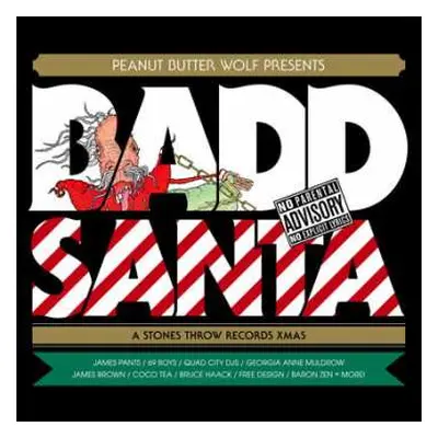 CD Peanut Butter Wolf: Badd Santa: A Stones Throw Records Xmas