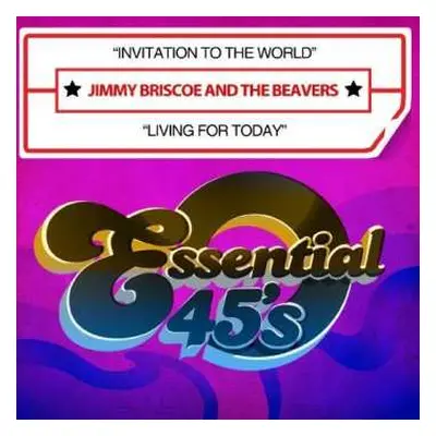 CD Jimmy Briscoe And The Beavers: Invitation To World / Living For Today