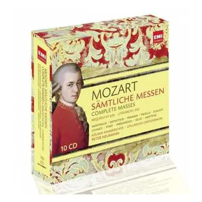 10CD/Box Set Wolfgang Amadeus Mozart: Sämtliche Messen