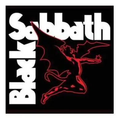 Black Sabbath Single Cork Coaster: Daemon