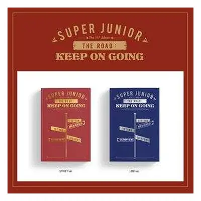 CD Super Junior: Road : Keep On Going